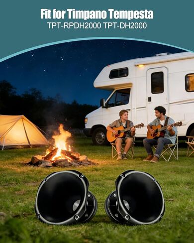 Diaphragm Fit for Timpano Tempesta TPT-DH2000 TPT-RPDH2000 Horn Driver, Voice Coil Tweeter Diaphragm 4Pcs in Saudi Arabia