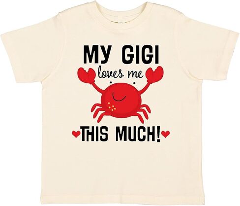 inktastic My Gigi Loves Me Grandkids Toddler T-Shirt in Saudi Arabia