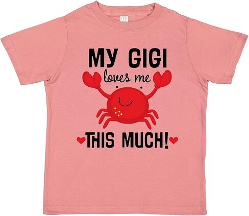 inktastic My Gigi Loves Me Grandkids Toddler T-Shirt in Saudi Arabia