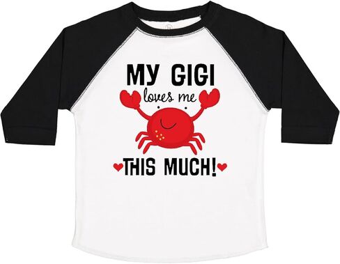 inktastic My Gigi Loves Me Grandkids Toddler T-Shirt in Saudi Arabia