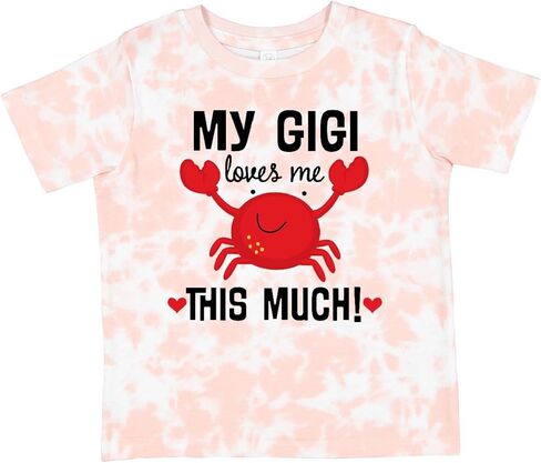 inktastic My Gigi Loves Me Grandkids Toddler T-Shirt in Saudi Arabia