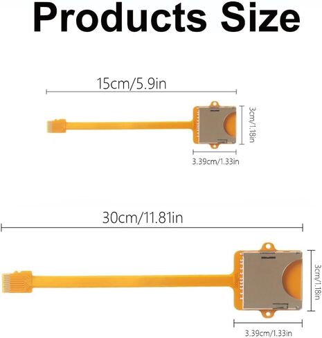 Memory Card Kit Male to Female Extension Soft Flat FPC Cable Extender Card Flexible Extension Cable for Phones Tablet in Saudi Arabia