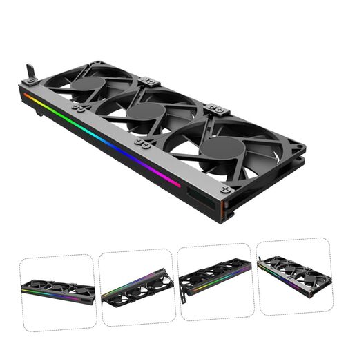 Artibetter Graphic Card Cooler Argb 5v Silent Pci Video Card Cooling Fan for Desktop Pc, Compact Gpu Cooler with Efficient Airflow for Gaming and Workstation Use in Saudi Arabia