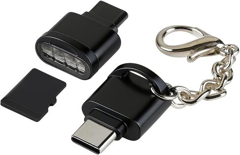 قارئ بطاقات الذاكرة 2 في 1 USB-C وUSB 3.0 - محول بطاقة SD/TF محمول لأجهزة الكمبيوتر المحمول والهواتف الذكية in Saudi Arabia