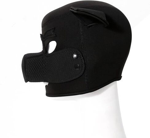 Pig Mask Hood. Soft Neoprene with Removable Face Cover, Funny Costume Gimp Mask with Pig Nose for Cosplay & Entertainment in Saudi Arabia
