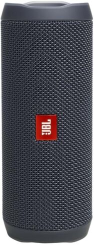 JBL Flip Essential 2 - مكبر صوت بلوتوث محمول، صوت قوي وجهير عميق، IPX7 مقاوم للماء، 10 ساعات من وقت اللعب للمنزل والخارج والسفر (Gun Metal) in Saudi Arabia