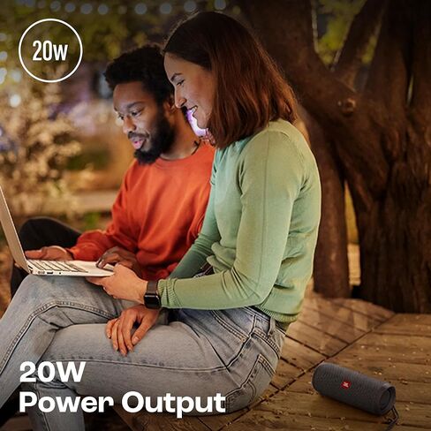 JBL Flip Essential 2 - مكبر صوت بلوتوث محمول، صوت قوي وجهير عميق، IPX7 مقاوم للماء، 10 ساعات من وقت اللعب للمنزل والخارج والسفر (Gun Metal) in Saudi Arabia