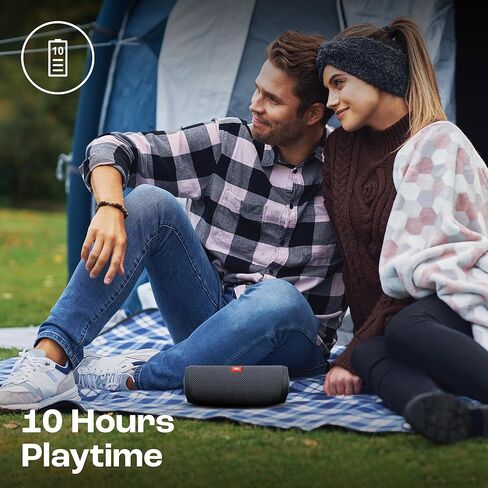 JBL Flip Essential 2 - مكبر صوت بلوتوث محمول، صوت قوي وجهير عميق، IPX7 مقاوم للماء، 10 ساعات من وقت اللعب للمنزل والخارج والسفر (Gun Metal) in Saudi Arabia