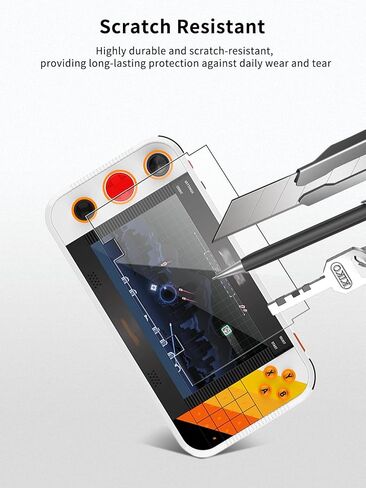 3 Pack Screen Protector for My Arcade Atari Gamestation Go Tempered Glass Film,Anti-Scratch，Easy Installation,9H Hardness in Saudi Arabia