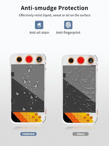 3 Pack Screen Protector for My Arcade Atari Gamestation Go Tempered Glass Film,Anti-Scratch，Easy Installation,9H Hardness in Saudi Arabia