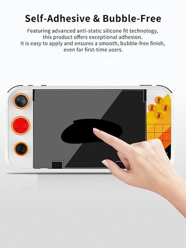3 Pack Screen Protector for My Arcade Atari Gamestation Go Tempered Glass Film,Anti-Scratch，Easy Installation,9H Hardness in Saudi Arabia
