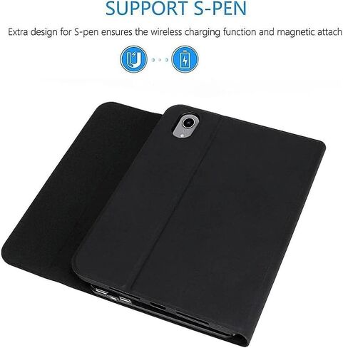 SaharaCase Designed for use with iPad mini (6th Generation 2021) Protection Bundle, Keyboard Folio Case with Tempered Glass Screen, Black (TB00061-ZD00030) in Saudi Arabia