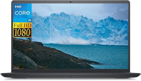 كمبيوتر محمول Dell Inspiron مقاس 15.6 بوصة، كمبيوتر محمول Windows 11 Pro، ذاكرة الوصول العشوائي 32 جيجابايت، 1 تيرابايت SSD، معالج Intel Core i7-1255U، شاشة 1920 x 1080 IPS 120 هرتز، ترخيص Microsoft Office مدى الحياة، لوحة مفاتيح رقمية، أسود in Kuwait