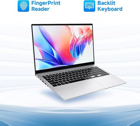 Samsung Galaxy Book4 Business Laptop, 15.6" FHD Display, Intel 10-core 7-150U (Beats i7-1335U), 16 GB RAM, 1 TB SSD, Copilot AI, Fingerprint Reader, Backlit KB, Up to 15 H Battery, Windows 11 Pro in Saudi Arabia
