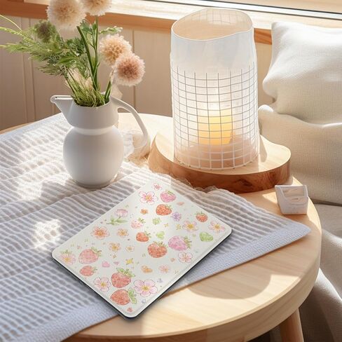 Cute Strawberry for 6" Kindle 11th Generation (2024/2022 Release) Glittering Star Slim Fit Cover,Auto Sleep/Wake Protective Case for Kindle Basic(Model NO.RS23CV/C2V2L3) in Kuwait
