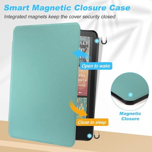 Case for 7" Kindle Paperwhite/Signature Edition/Kindle Colorsoft Signature Edition(12th Generation, 2024 Release), Premium Ultra Thin and Lightweight Durable Cover, Auto Sleep Wake, Rose Gold in Saudi Arabia