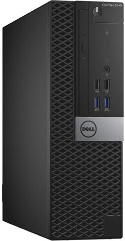 كمبيوتر مكتبي Dell OptiPlex 3040 SFF Tower، رباعي النواة i5-6500 يصل إلى 3.6 جيجا هرتز، ذاكرة الوصول العشوائي 8 جيجا، 256 جيجا SSD، لوحة مفاتيح وماوس، واي فاي، BT، Windows 11 Pro (متجدد) in Kuwait