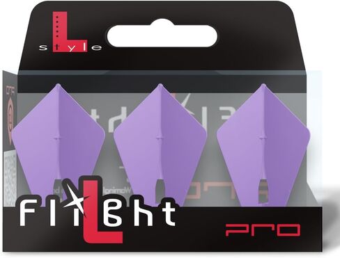 رحلات دارت - L7 PRO أسترا - أبيض | مجموعتان من 3 | للسهام ذات الأطراف الناعمة والفولاذية in Kuwait
