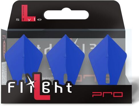 رحلات دارت - L7 PRO أسترا - أبيض | مجموعتان من 3 | للسهام ذات الأطراف الناعمة والفولاذية in Kuwait