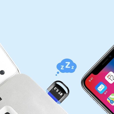 بلوتوث دونجل بلوتوث USB Stick، محول بلوتوث 5.3 للكمبيوتر الشخصي والكمبيوتر المحمول وسطح المكتب in Kuwait