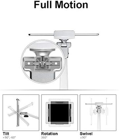 UP-8 Multifunction 3in1 Computer Floor Stand for All Laptop/Tablet PC/Smartphone Holder Height/Angle Adjustable with Mouse Tray in Kuwait