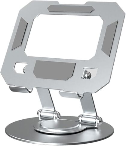 360 Degree Laptop Stand Adjustable Ergonomic Computer Stand for Desk Portable Laptop Risers Holder Notebook Mount in Kuwait