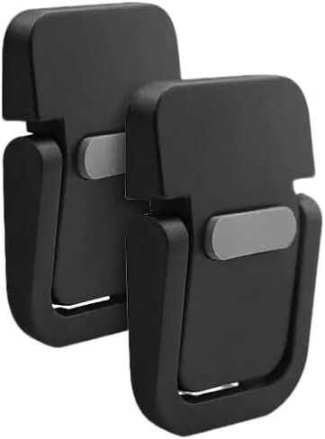Adjustable & Foldable Laptop Stand with Locking Buckle, Ergonomic Portable Aluminum Riser for Secure Typing in Office, Home, or Travel in Saudi Arabia