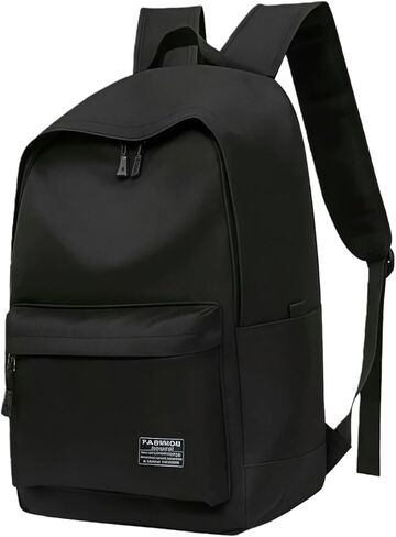 Large Capacity Men's and Women's Backpacks for Leisure Travel Sports Commuting Teenagers/College Students' Backpacks（Black） in Saudi Arabia