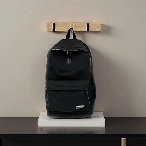 Large Capacity Men's and Women's Backpacks for Leisure Travel Sports Commuting Teenagers/College Students' Backpacks（Black） in Saudi Arabia