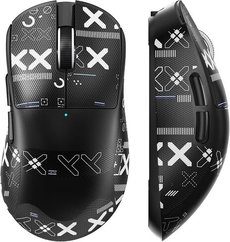 MAGIC-REFINER X2 Superlight Wireless Gaming Mouse,BK3633 Tri-Mode BT/2.4G Wireless/Wired Mouse with Grip Tape,25000DPI,1000Hz Polling Rate,500mAh,Large Size,5 Programmable Buttons for Pc/Mac,Black PRO in Saudi Arabia