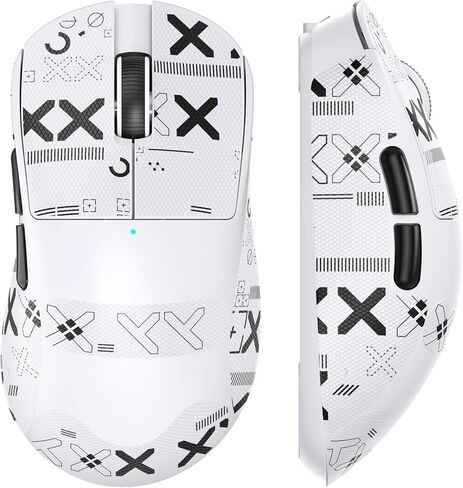MAGIC-REFINER X2 Superlight Wireless Gaming Mouse,BK3633 Tri-Mode BT/2.4G Wireless/Wired Mouse with Grip Tape,25000DPI,1000Hz Polling Rate,500mAh,Large Size,5 Programmable Buttons for Pc/Mac,Black PRO in Saudi Arabia