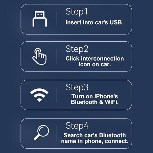 محول CarPlay اللاسلكي 2025 ترقية CarPlay السلكي إلى اللاسلكي، تصميم USB صغير للسيارات مع قابس Apple CarPlay سلكي مدمج وتشغيل سهل الاستخدام، اتصال سريع ومستقر، تشغيل السيارة لهاتف iPhone (B) in Saudi Arabia
