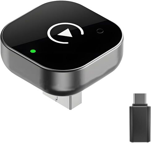 2026 محول CarPlay & Android Auto 2 في 1، واي فاي ثنائي النواة، بلوتوث CarPlay Dongle يحول سلكيًا إلى لاسلكي، اتصال تلقائي سريع، لأجهزة Apple iPhone وAndroid، USB/Type-c in Kuwait