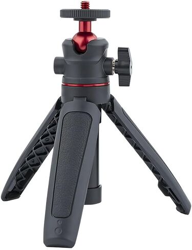 Camera Tripod, 3-Section Extendable Tripod with Ball Head Portable Desktop Stand for Smartphones, Cameras & Live Streaming, Lightweight & Durable Design, Compatible Dv Camcorders, Camera Accessory in Saudi Arabia