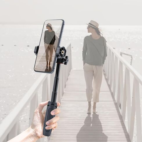 Camera Tripod, 3-Section Extendable Tripod with Ball Head Portable Desktop Stand for Smartphones, Cameras & Live Streaming, Lightweight & Durable Design, Compatible Dv Camcorders, Camera Accessory in Saudi Arabia
