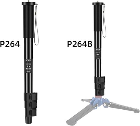 Camera Monopod Stand Aluminum Portable Travel Video Monopod Rod Adapter for DSLR Camera Digital Camcorder Accessories Monopod for Camcorder in Saudi Arabia