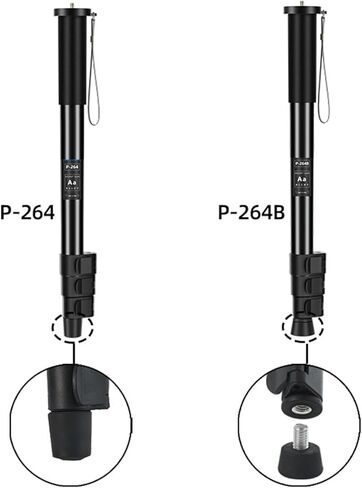 Camera Monopod Stand Aluminum Portable Travel Video Monopod Rod Adapter for DSLR Camera Digital Camcorder Accessories Monopod for Camcorder in Saudi Arabia