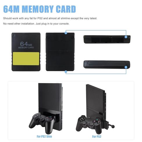 for PS2 F*MCB Free McBoot Card v1.966 Meory Card 64 MB for PS2 - Plug and Play for PS2 Memory Card -Runs Games in U*SB Disk or Hard Disk in Saudi Arabia