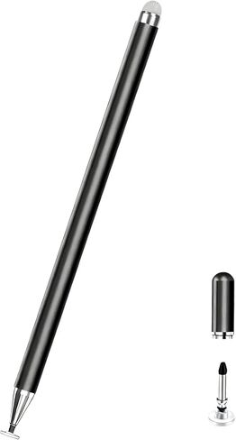 Stylus Pen for Samsung Galaxy Tab A11+/A11/A9+/A9/A8 Plus/A8/A7 Compatible with iPad iOS/Android 15/14 Tablet All Touch Devices Universal High Sensitive S Pen (Black) in Saudi Arabia