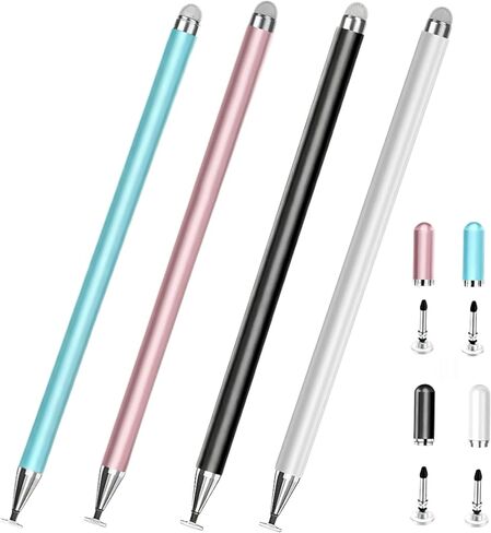 Stylus Pen for Samsung Galaxy Tab A11+/A11/A9+/A9/A8 Plus/A8/A7 Compatible with iPad iOS/Android 15/14 Tablet All Touch Devices Universal High Sensitive S Pen (Black) in Saudi Arabia