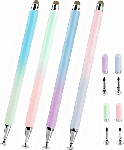 Stylus Pen for Samsung Galaxy Tab A11+/A11/A9+/A9/A8 Plus/A8/A7 Compatible with iPad iOS/Android 15/14 Tablet All Touch Devices Universal High Sensitive S Pen (Black) in Saudi Arabia