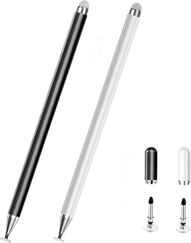 Stylus Pen for Samsung Galaxy Tab A11+/A11/A9+/A9/A8 Plus/A8/A7 Compatible with iPad iOS/Android 15/14 Tablet All Touch Devices Universal High Sensitive S Pen (Black) in Saudi Arabia