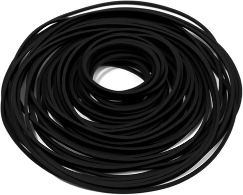 80 Pcs Cassette Player Belts Replacement Kit, Mixed Flat Rubber Belts for Recorder Repair and Maintenance, Audio Tape Machine Drive Belts in Multiple Sizes (Width 0.7mm & 1mm) in Saudi Arabia