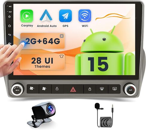 2+64 جيجابايت لشيفروليه تشيفي كامارو (LHD) 2010-2015 Android 13 Car Stereo Carplay Android Auto ، 9 "شاشة تعمل باللمس GPS WiFi Bluetooth SWC MIC Camera AHD AHD Camera in Saudi Arabia