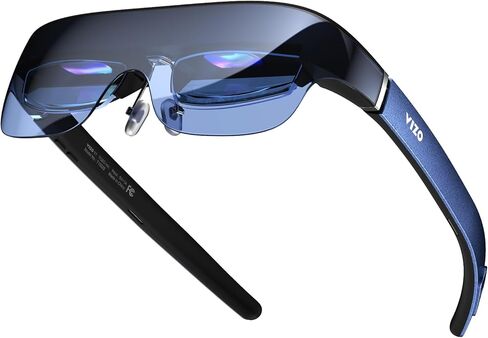 TOZO VIZO Smart Video Glasses Polarized for Men Women UV400 Protection, Ultra Lightweight Sunglasses Metal Frame Rectangle for Driving Fishing Daily Use in Saudi Arabia
