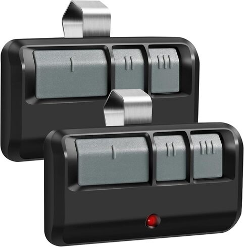 2 قطعة بديلة لجهاز Liftmaster Chamberlain Sears Craftsman 893MAX جهاز التحكم عن بعد لفتح باب المرآب، قطعتان in Kuwait