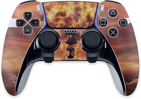 غلاف MightySkins اللامع المتوافق مع وحدة تحكم PS5 DualSense Edge - Fallout | لمسة نهائية لامعة واقية ومتينة شديدة اللمعان | سهل التطبيق وتغيير الأنماط | صنع في الولايات المتحدة الأمريكية in Kuwait
