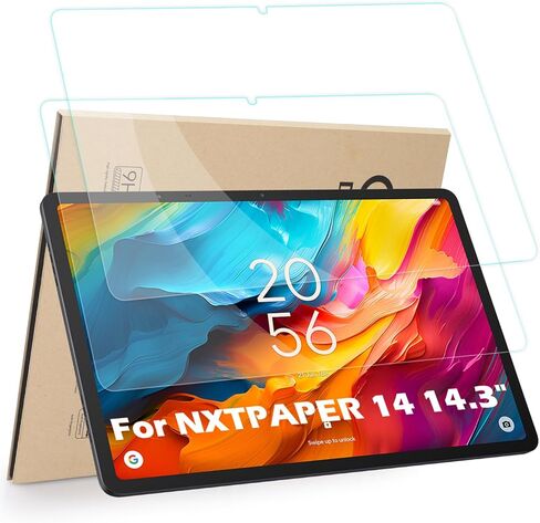 2-Pack Screen Protectors Compatible with TCL NXTPAPER 14 14.3" Tablet, Tempered Glass [HD Clarity] [9 Hardness] [Easy Installation] in Saudi Arabia