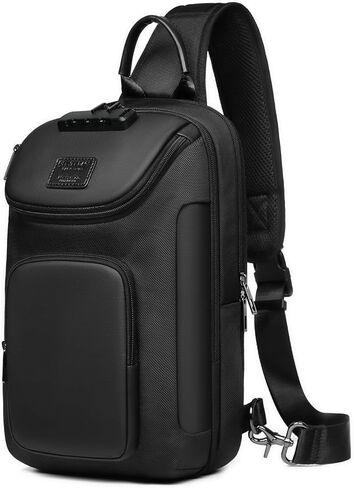 reeyee Sling Bag for Men, Anti Theft Crossbody Bag,Waterproof Shoulder Bag Mens Cross Bag for Casual Sport Travel (Blue) in Kuwait