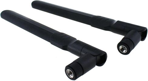 TAODAN 2PCS Dual Band WiFi 2.4/5/5.8GHz 8dBi RP-SMA Male Antenna with Hole Electronics Television and Video Accessories Suitable for Routers in Saudi Arabia